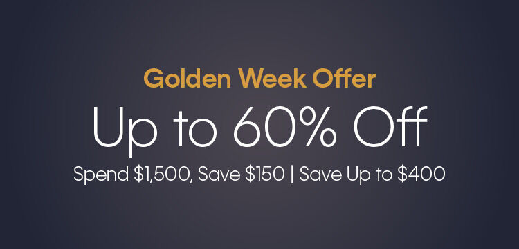 Calvin Klein Golden Week Up to 60% Off